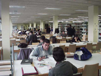 Salas lectura y estudio