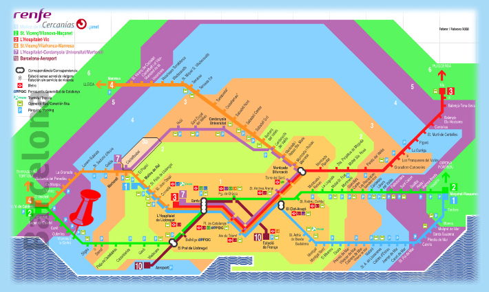 Cercanías Renfe Barcelona